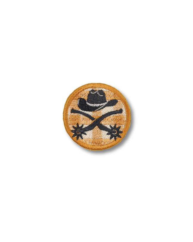 Cowboy Hat & Spurs Patch