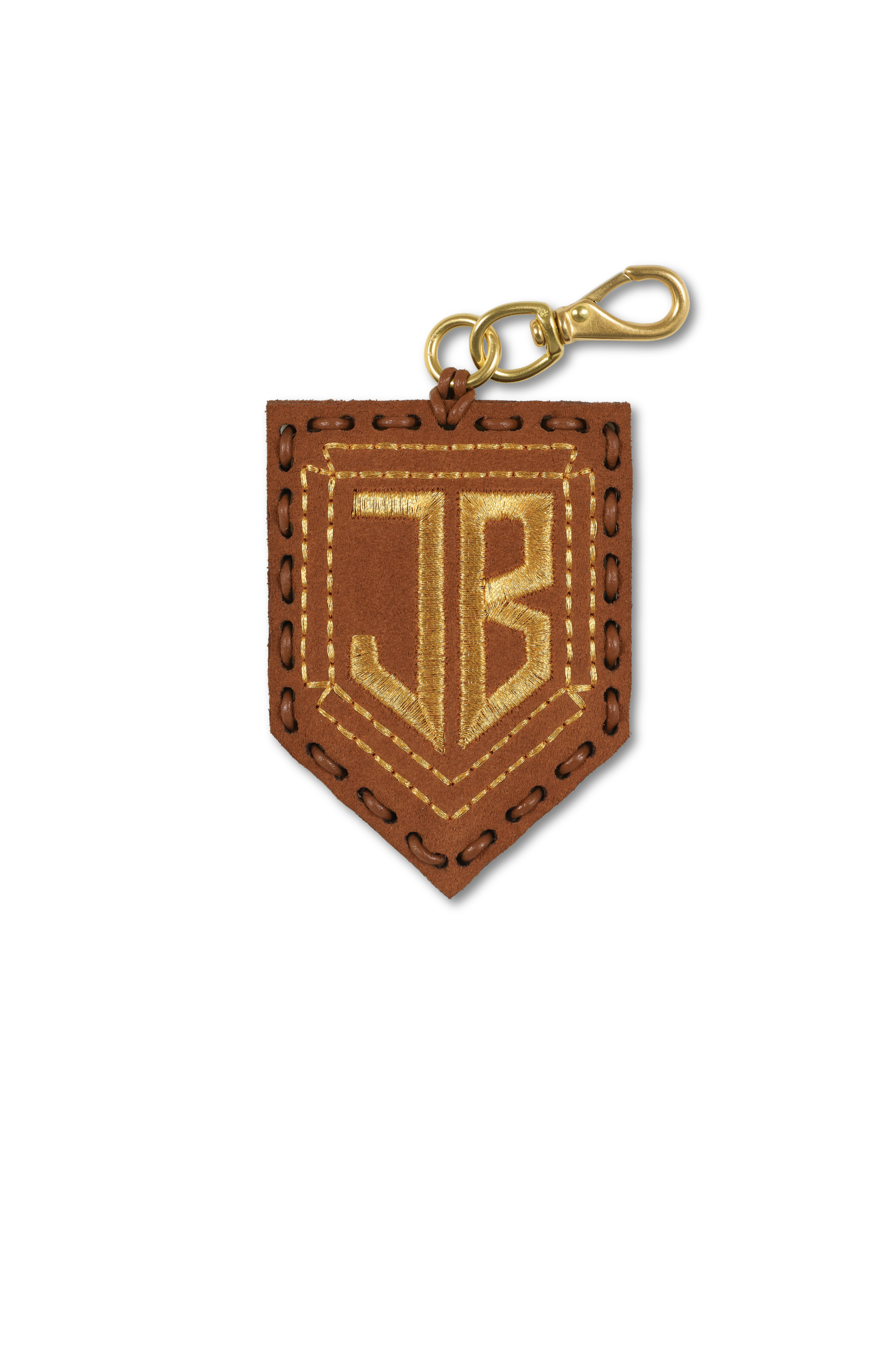 Laced Monogram Shield 2 Letters