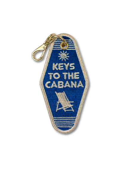 Keys to the Cabana - Vintage Room Key