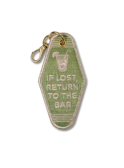 If Lost Return to the Bar - Vintage Room Key