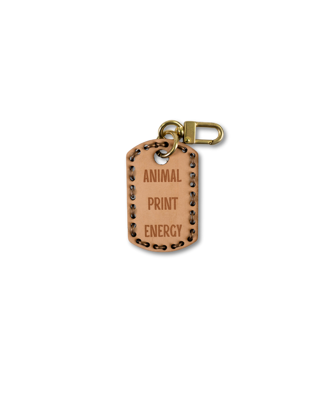 Animal Print Energy - Dog Tag
