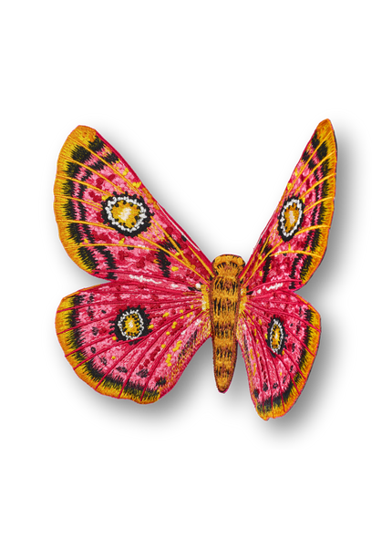 African Moth Butterfly Patch