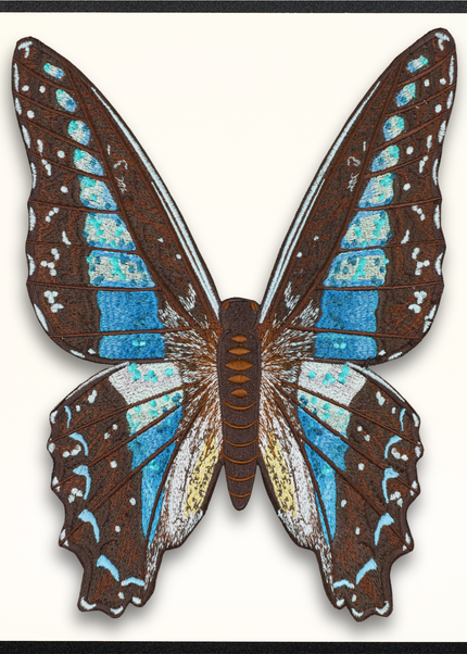 Blue Bottle Butterfly
