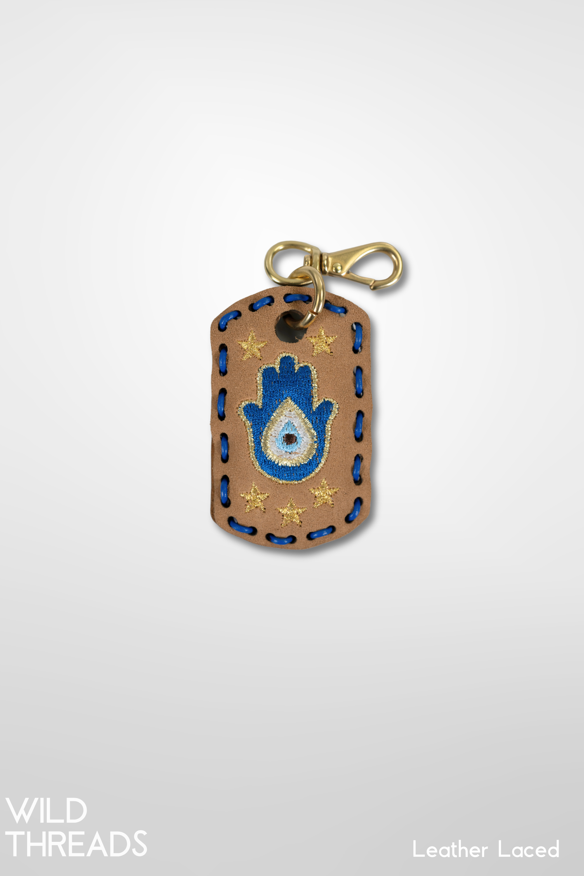 Small Laced Dog Tag - Hamsa