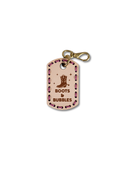 Boots & Bubbles- Dog Tag