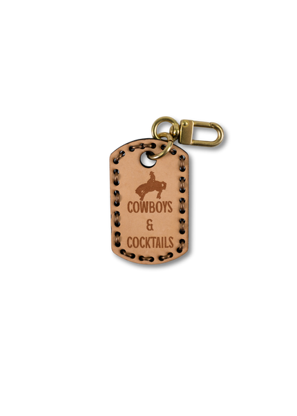 Cowboys & Cocktails - Dog Tag