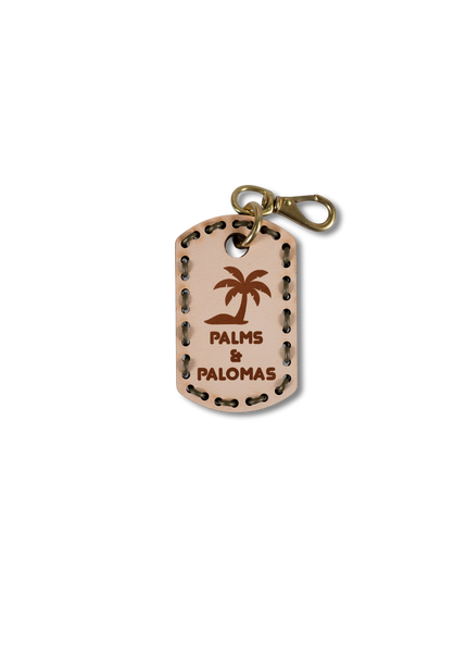Palms & Palomas - Dog Tag