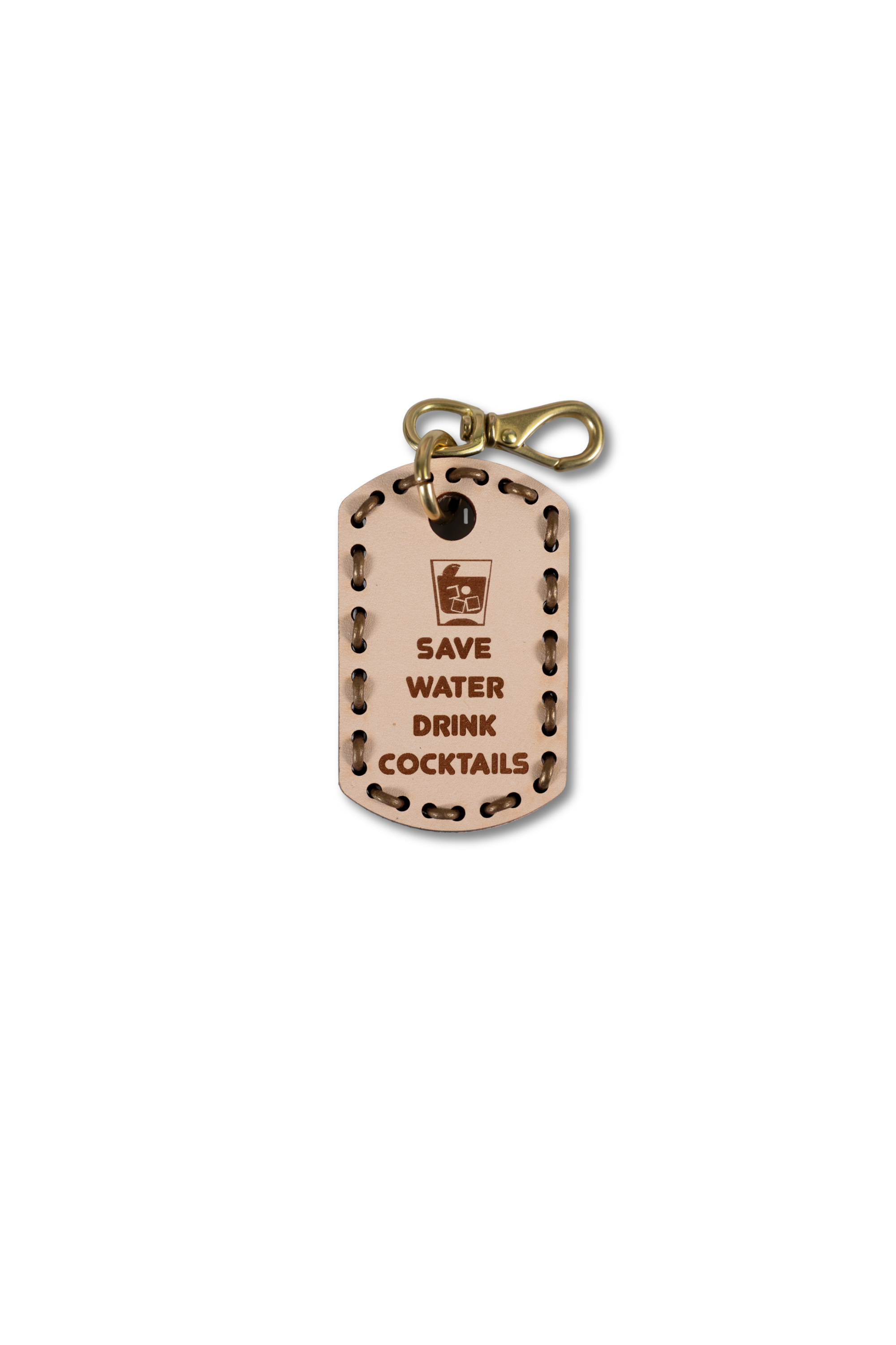 Save Water Drink Cocktails - Dog Tag