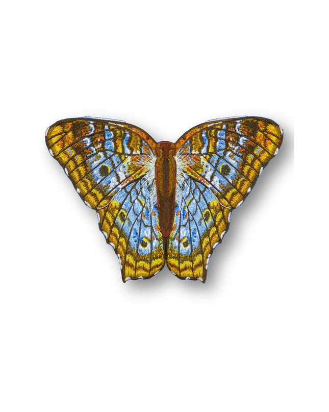 White Peacock Butterfly Patch