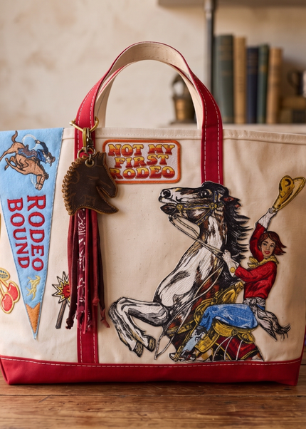 Trick Rider Vintage Tote