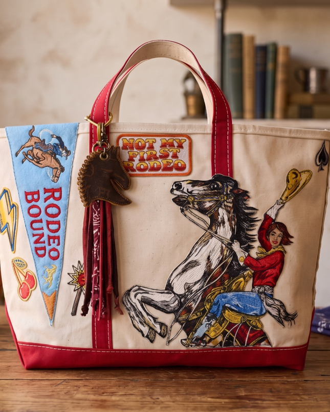 Trick Rider Vintage Tote
