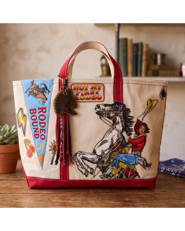 Trick Rider Vintage Tote