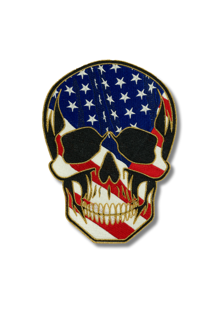 Americana Skull Patch