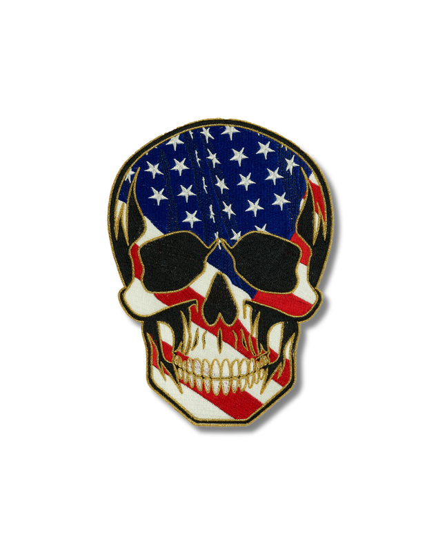 Americana Skull Patch
