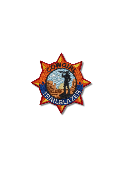 Cowgirl Trailblazer Patch