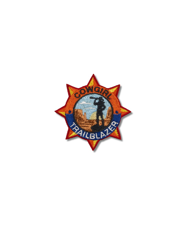 Cowgirl Trailblazer Patch