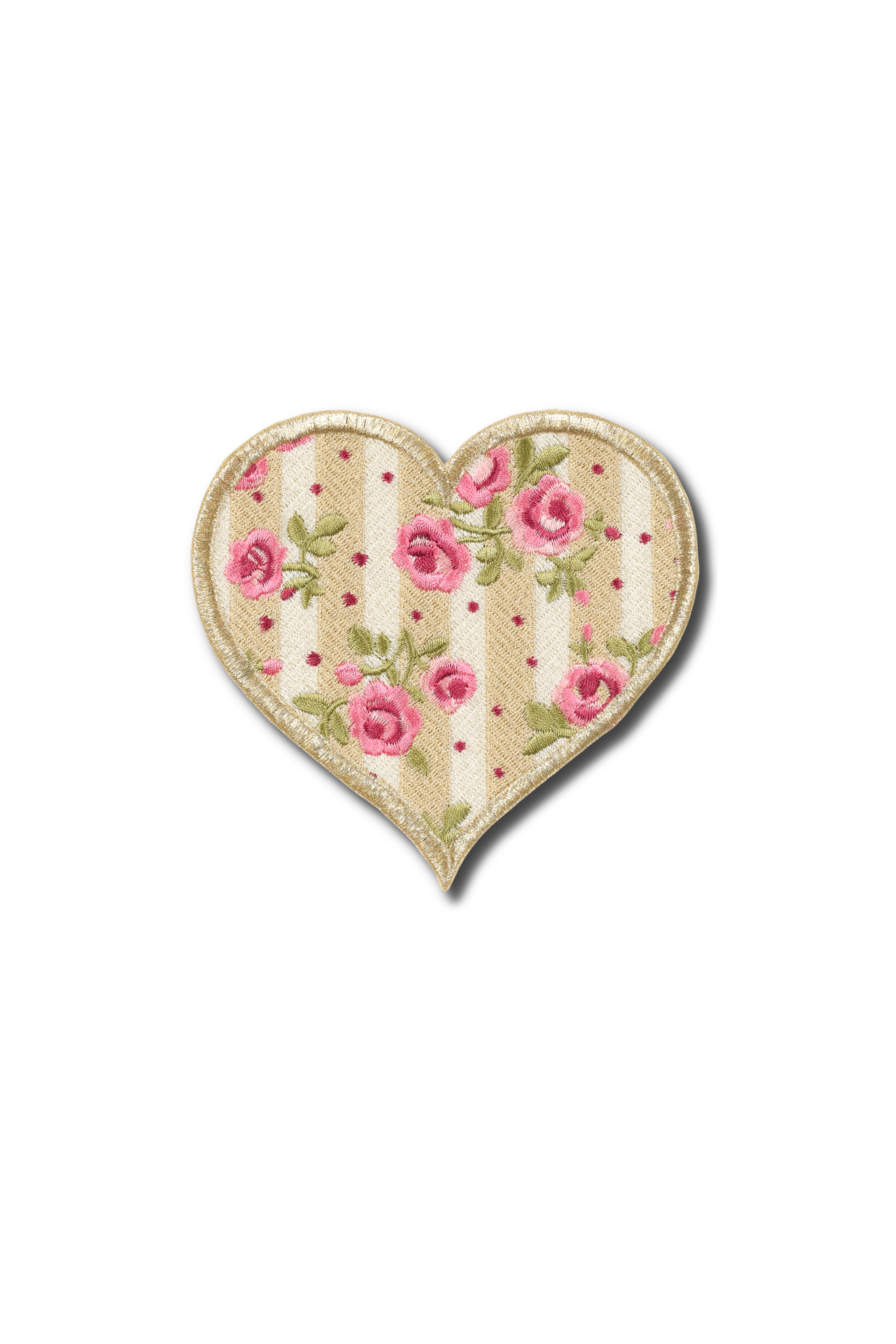 Rose Garden Heart Patch