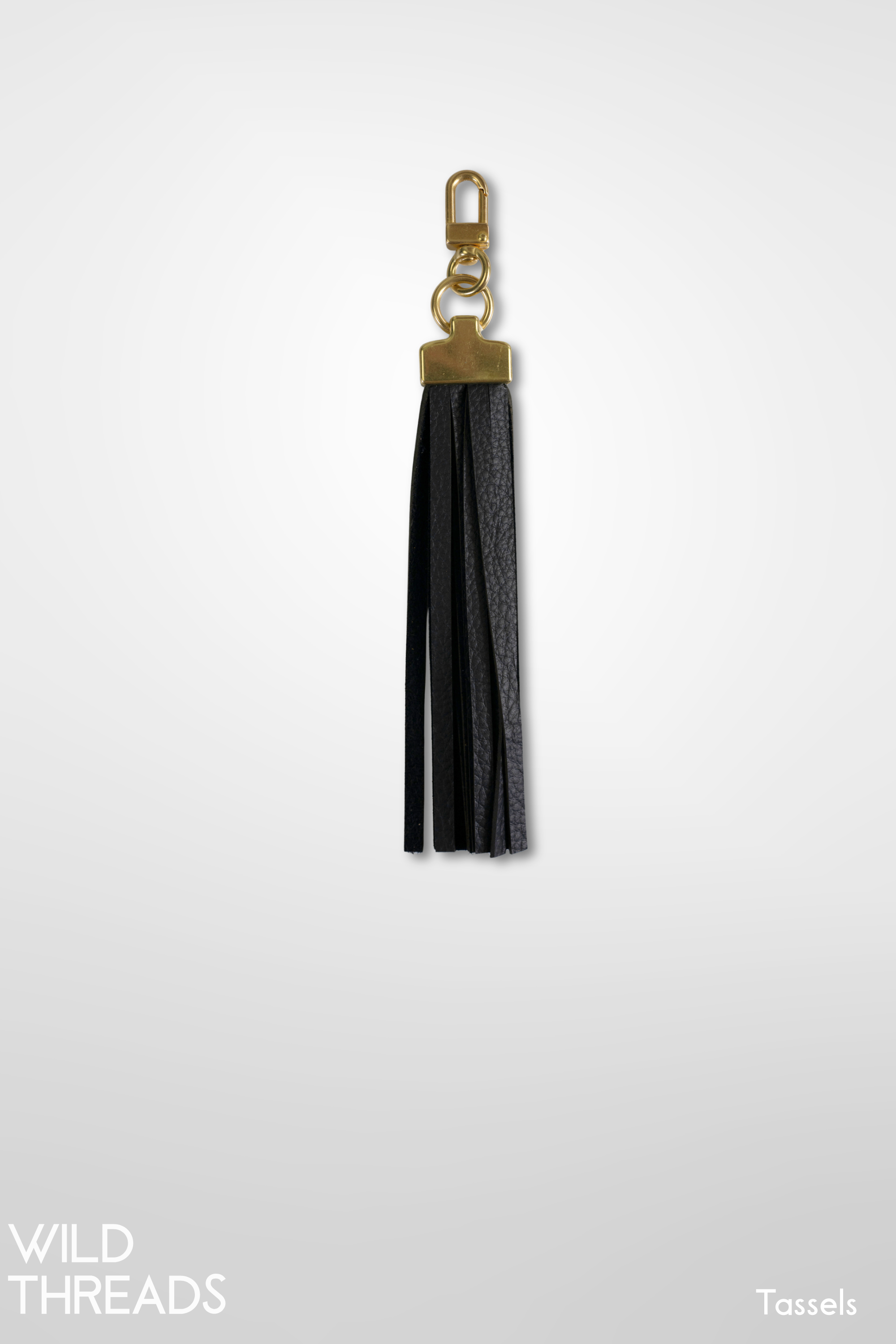 Black Leather - Silverado Tassel