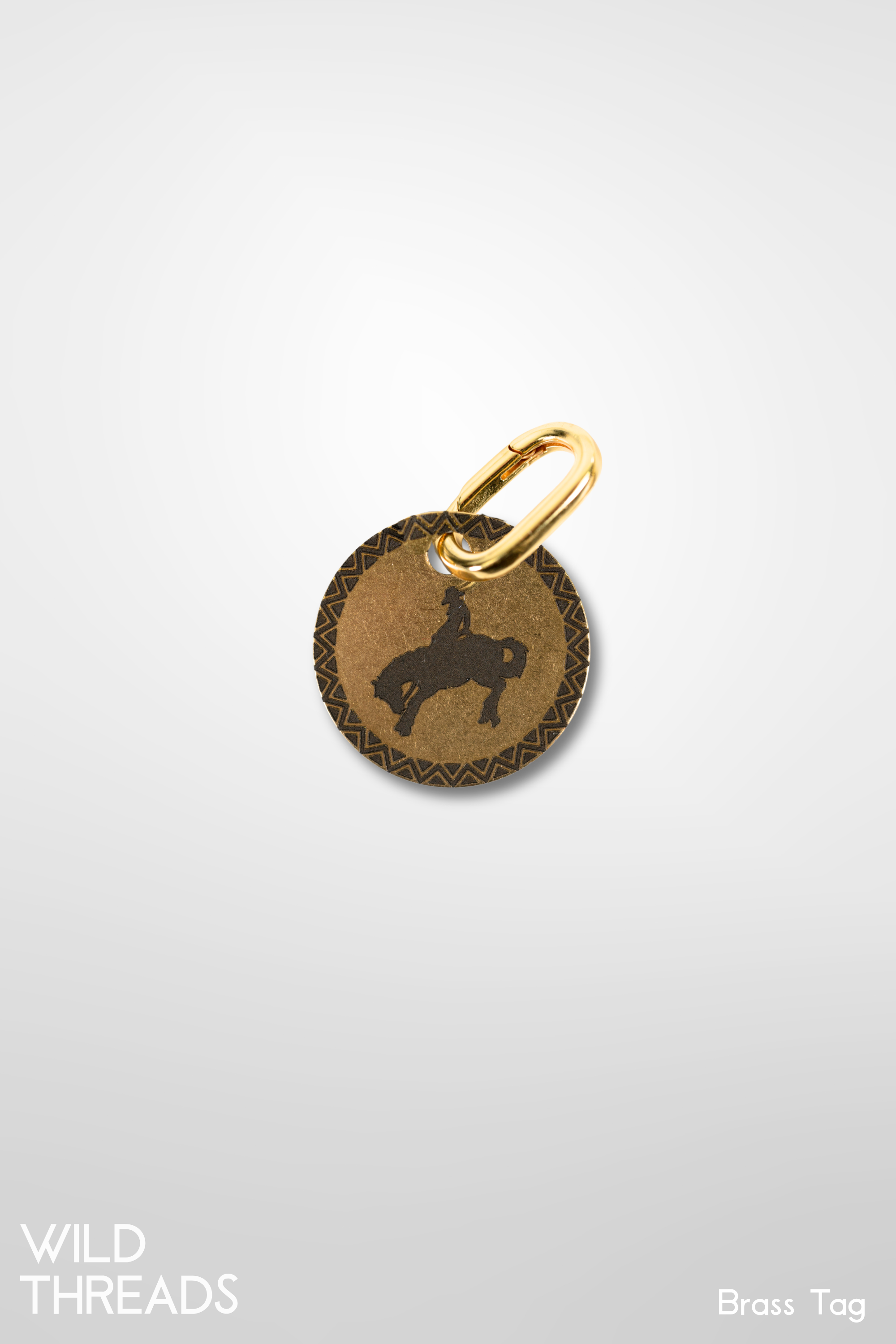 Cowgirl - Brass Tag