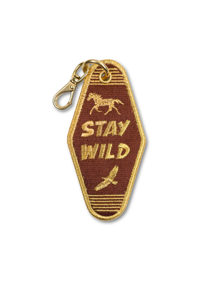 Stay Wild - Vintage Room Key