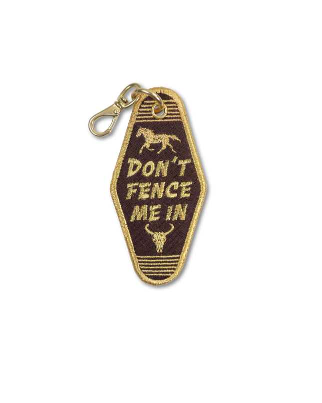 Don't Fence Me In - Vintage Room Key