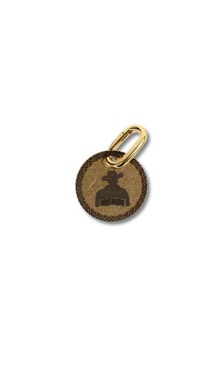 Cowboy - Brass Tag