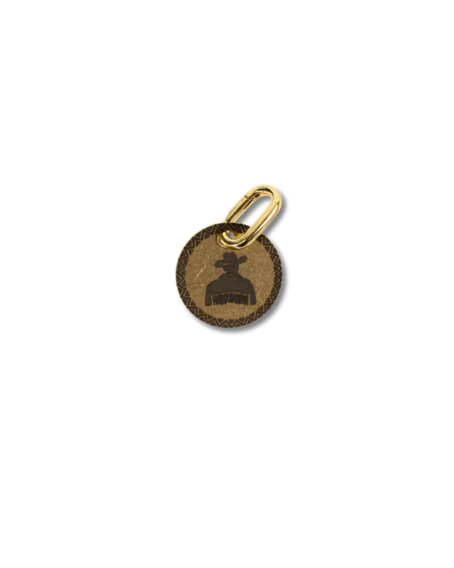 Cowboy - Brass Tag