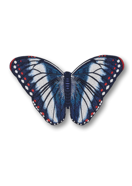 Blue Nowab Butterfly Patch