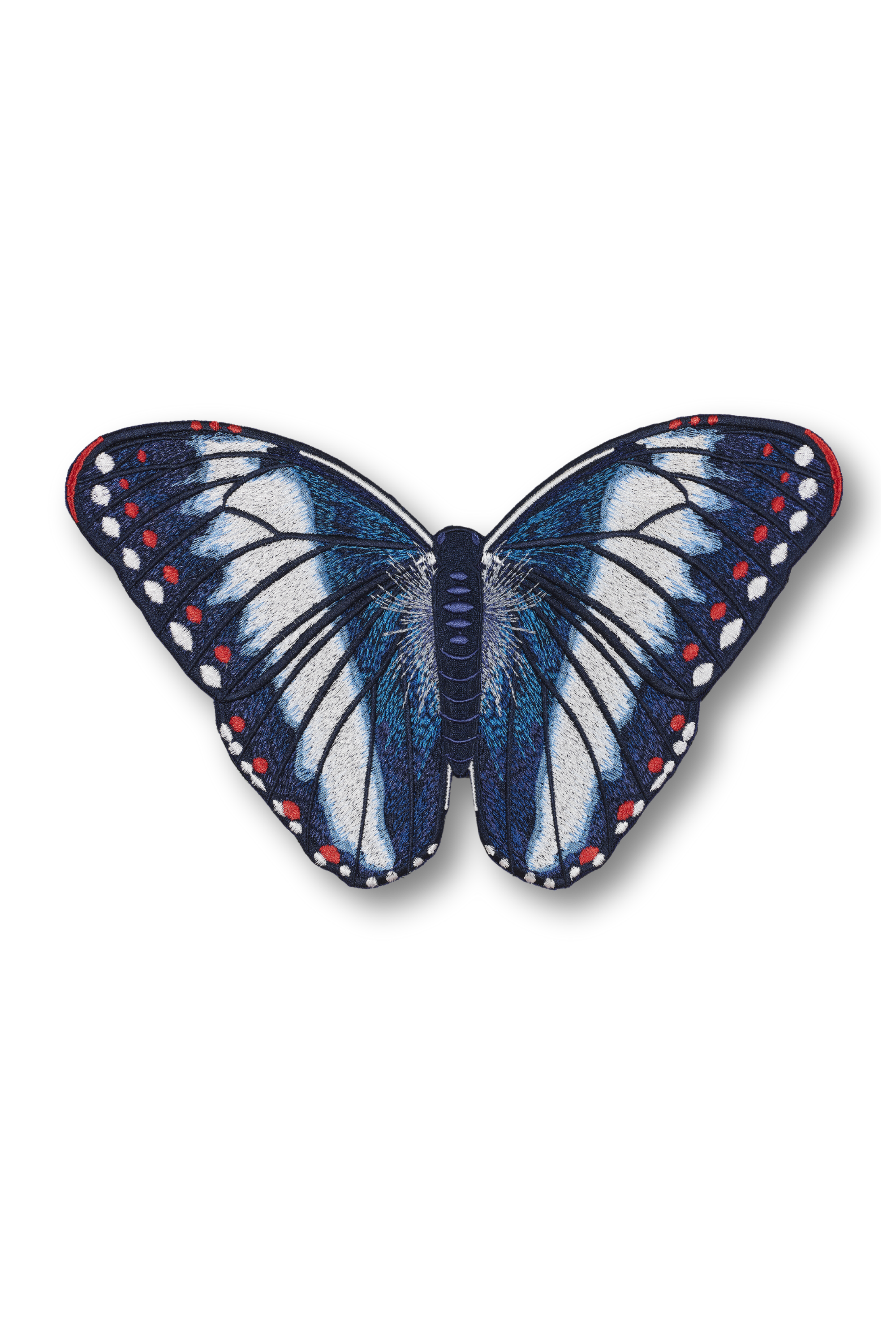 Blue Nowab Butterfly Patch