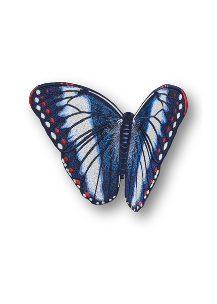 Blue Nowab Butterfly Patch