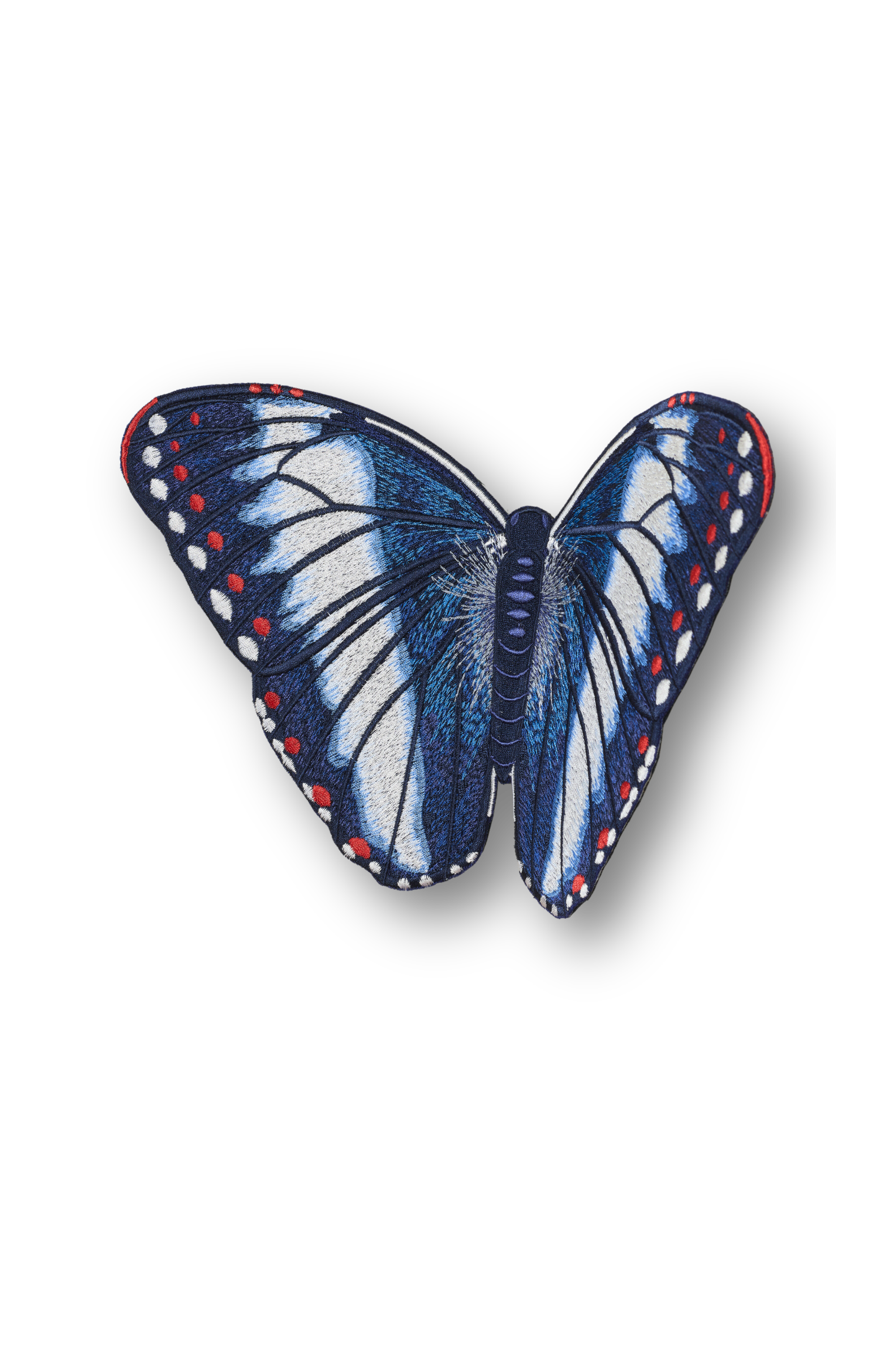Blue Nowab Butterfly Patch