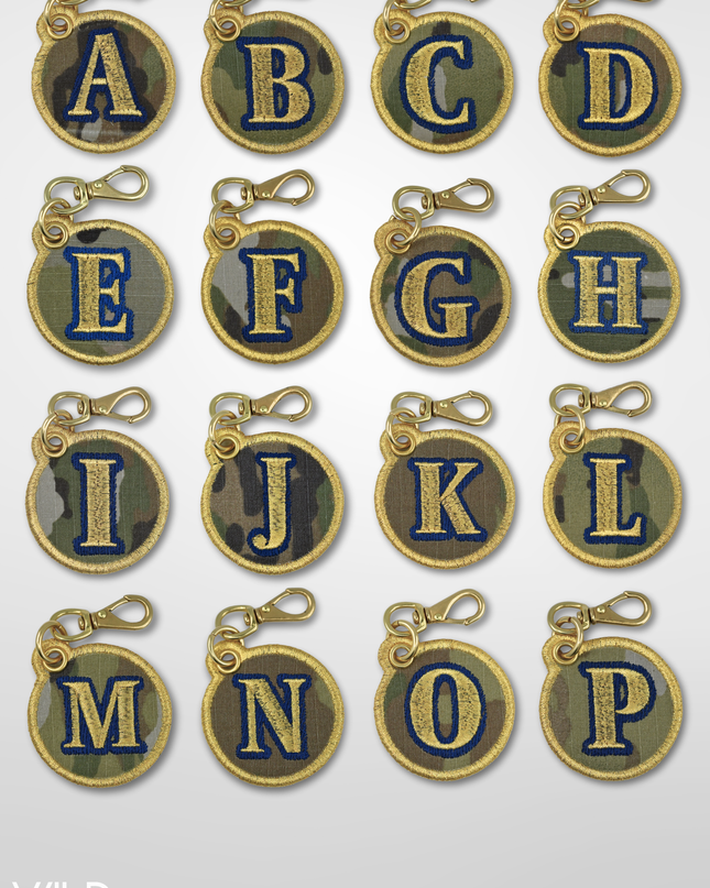 Camo Letters