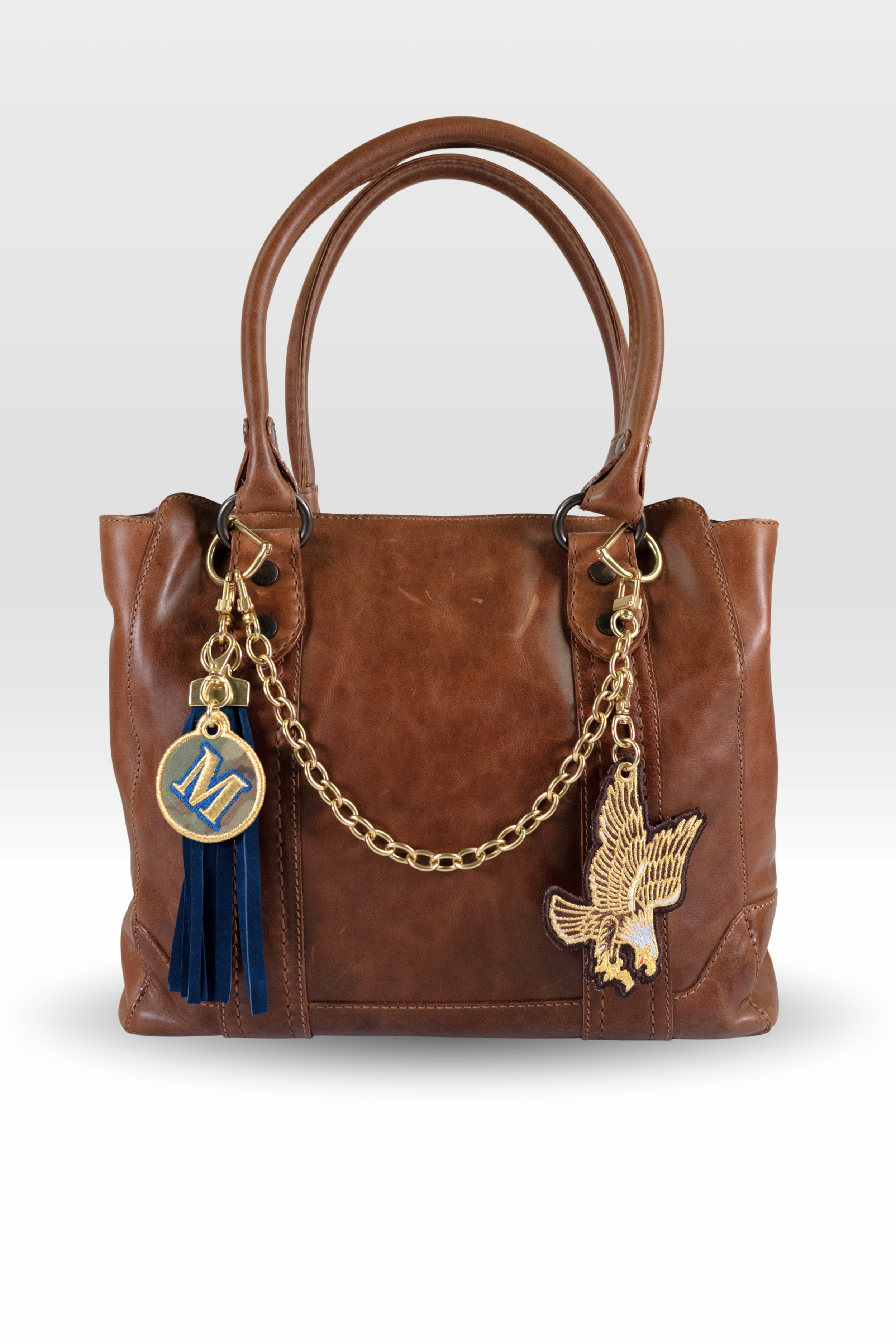 Traditional Eagle with Camo Monogram Stack