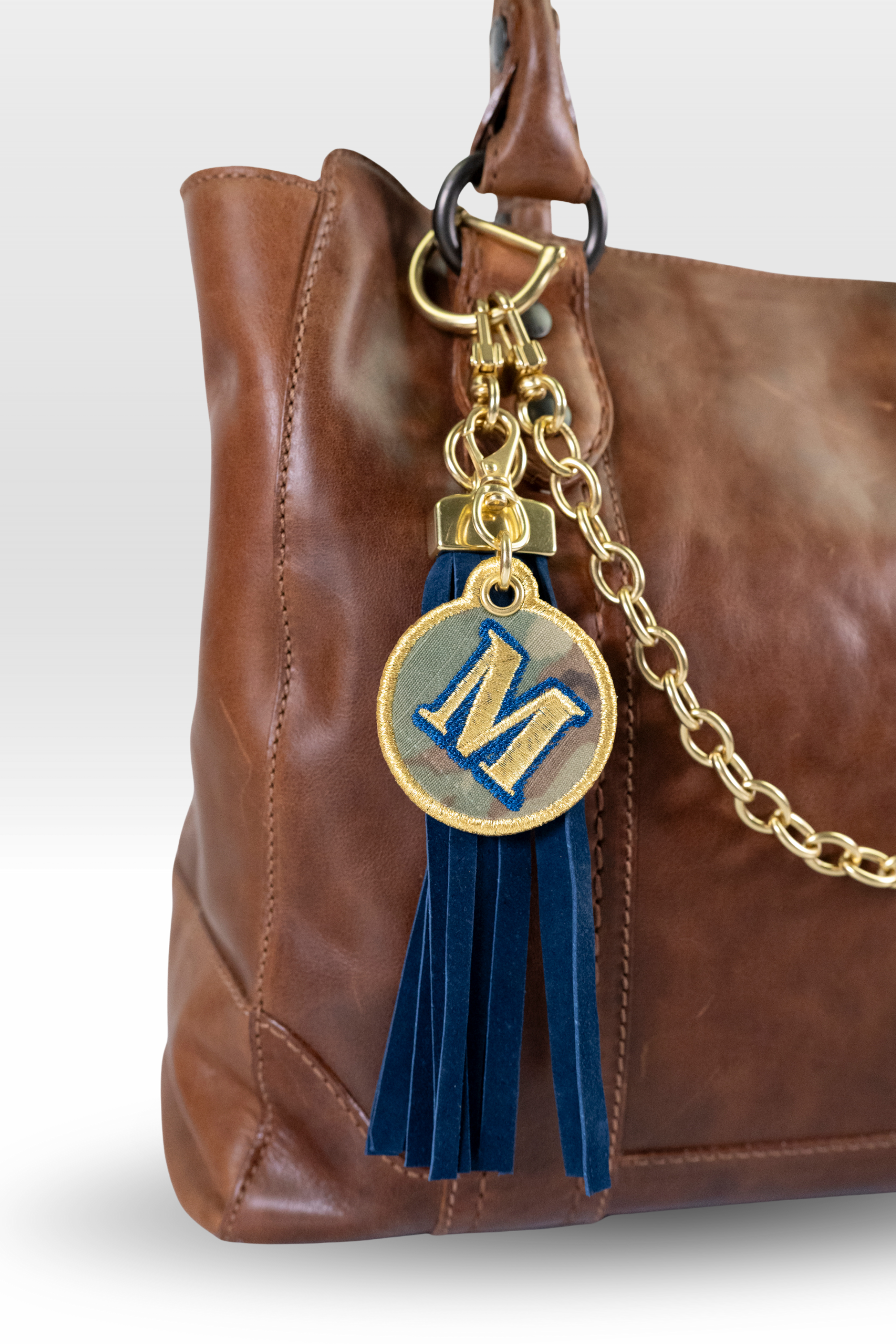 Traditional Eagle with Camo Monogram Stack