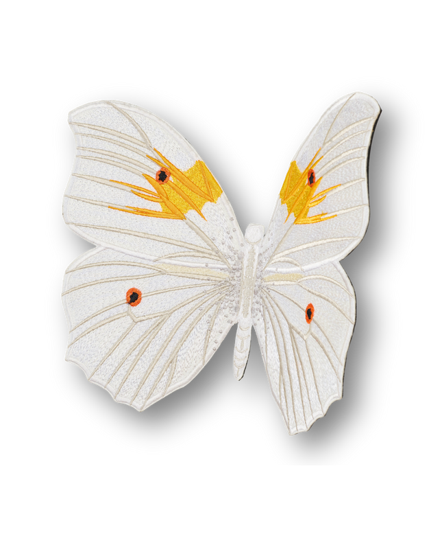 White Angel Butterfly Patch