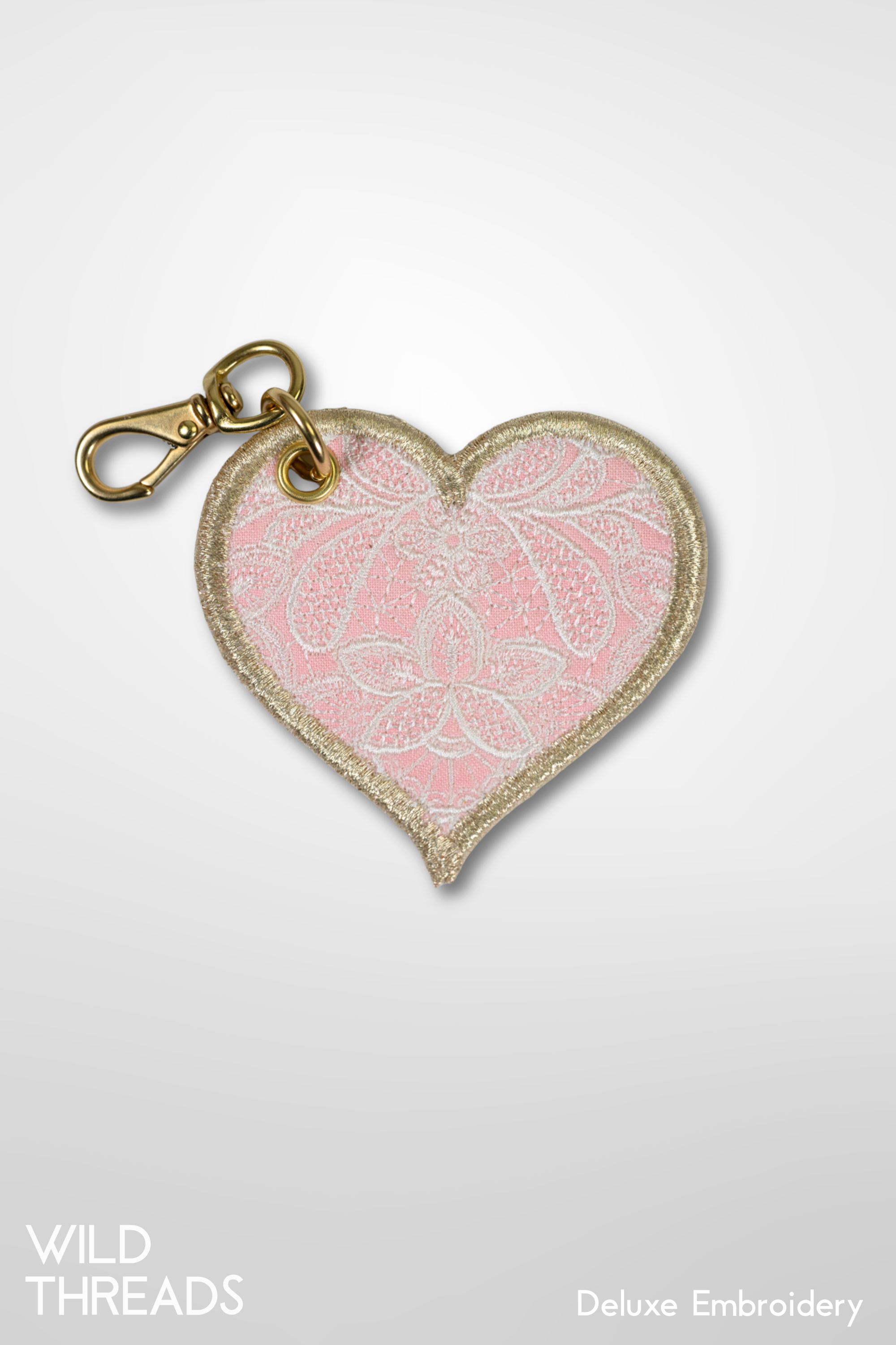 Pink Lace Heart