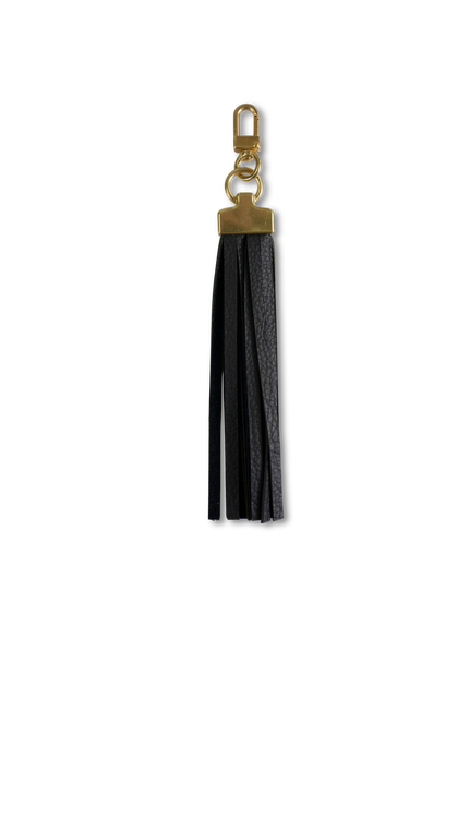 Black Leather - Silverado Tassel