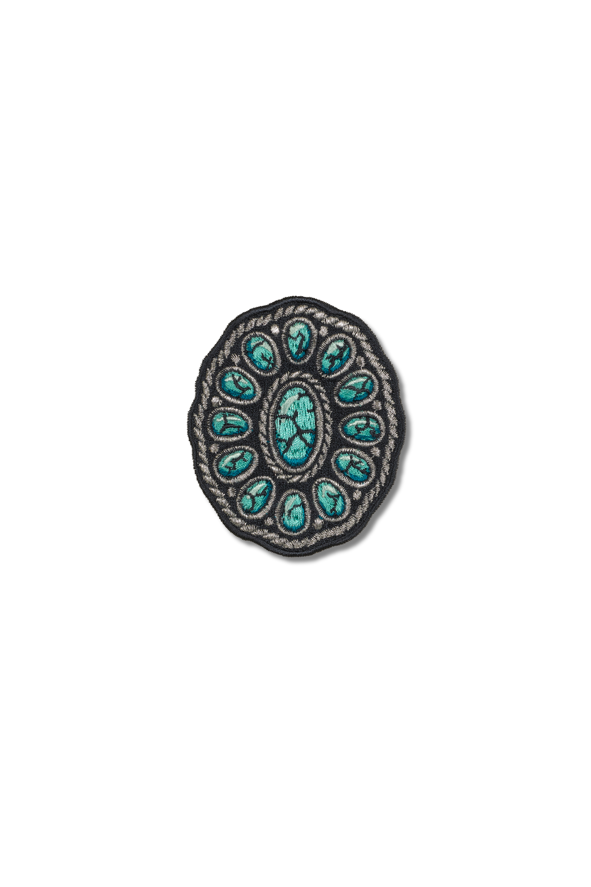 Turquoise Buckle Patch