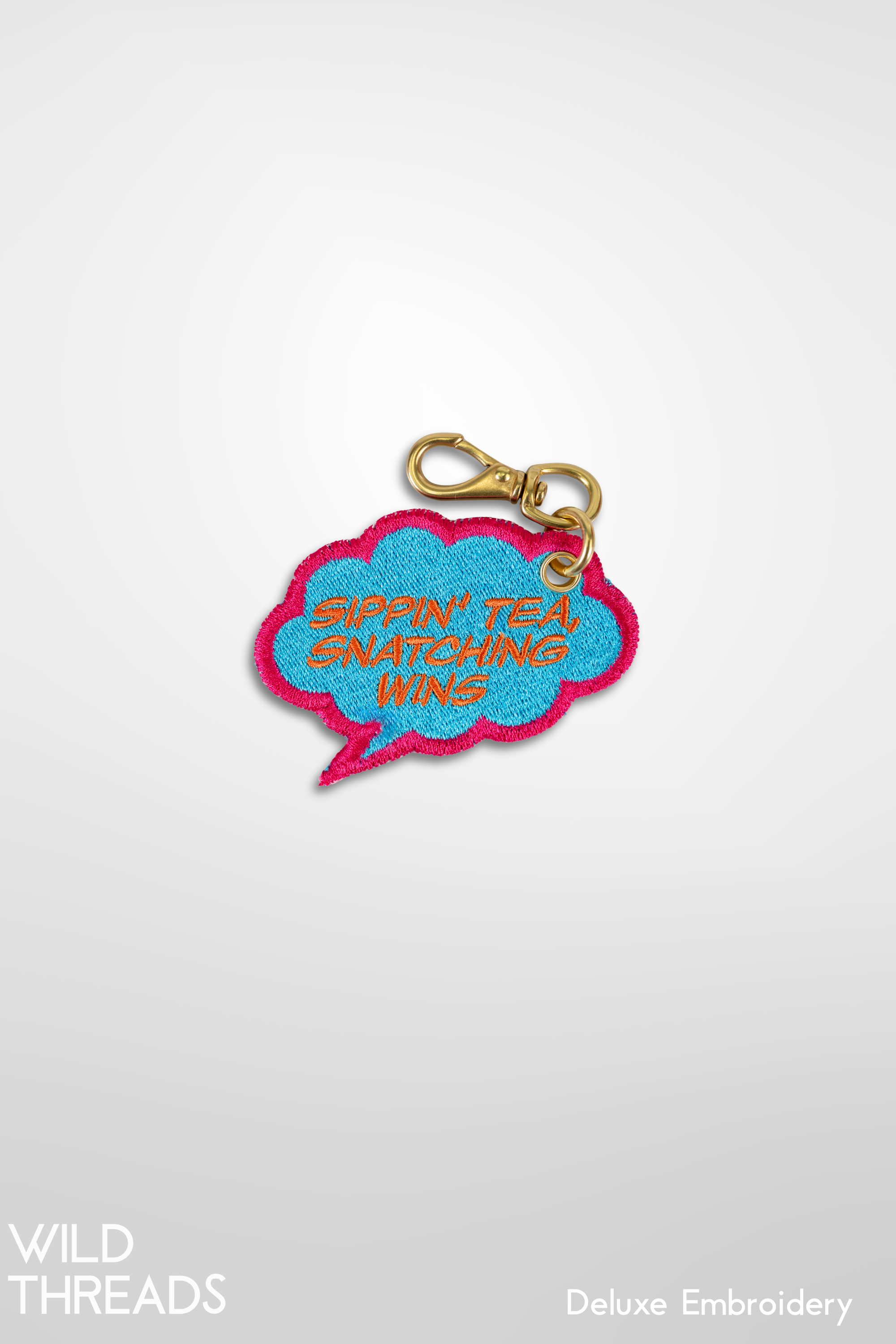 SIPPIN' TEA, SNATCHING WINS- Thought Bubble