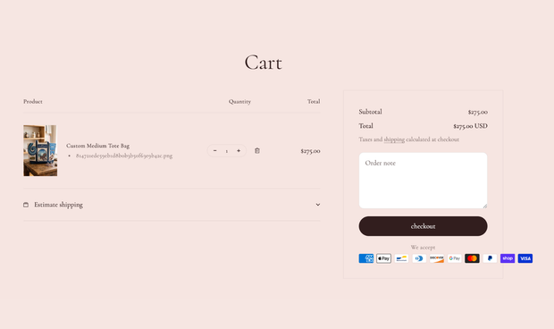 <h4>Step 7</h4><h2>Add to your cart when you're done</h2>