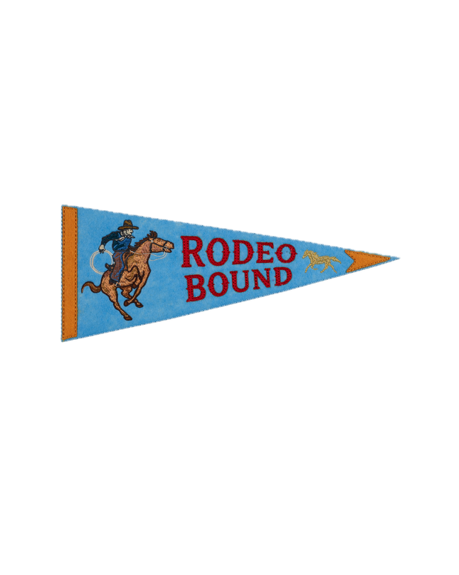Rodeo Bound Banner Patch