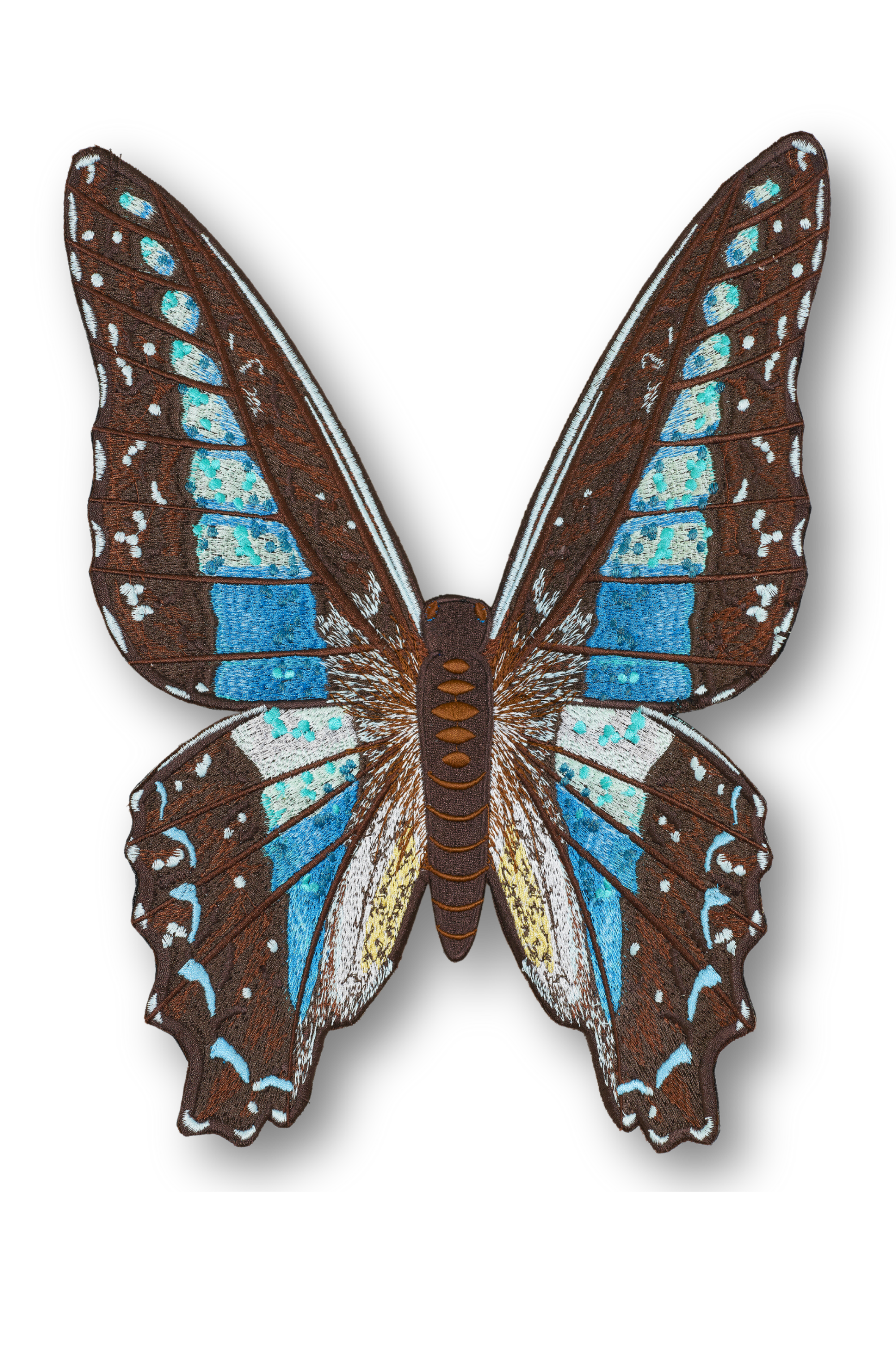 Blue Bottle Butterfly Patch