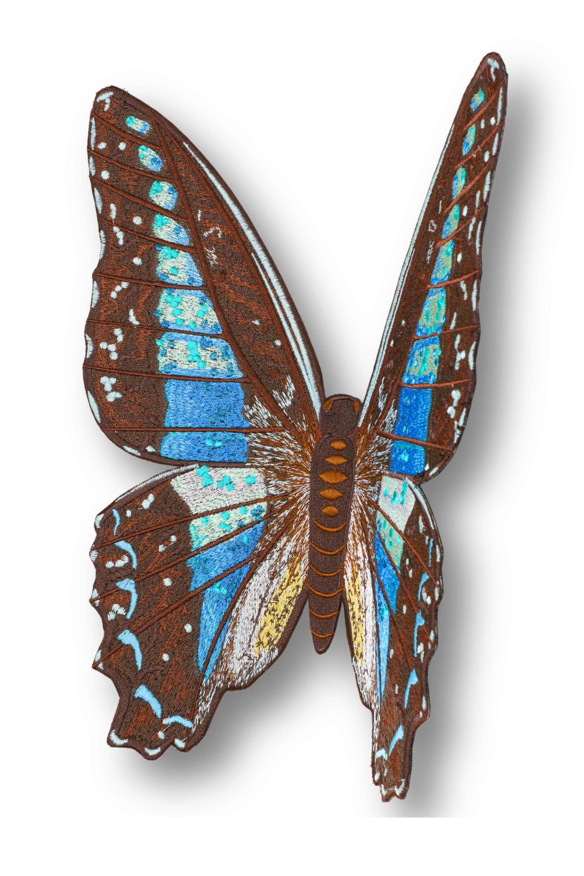 Blue Bottle Butterfly Patch