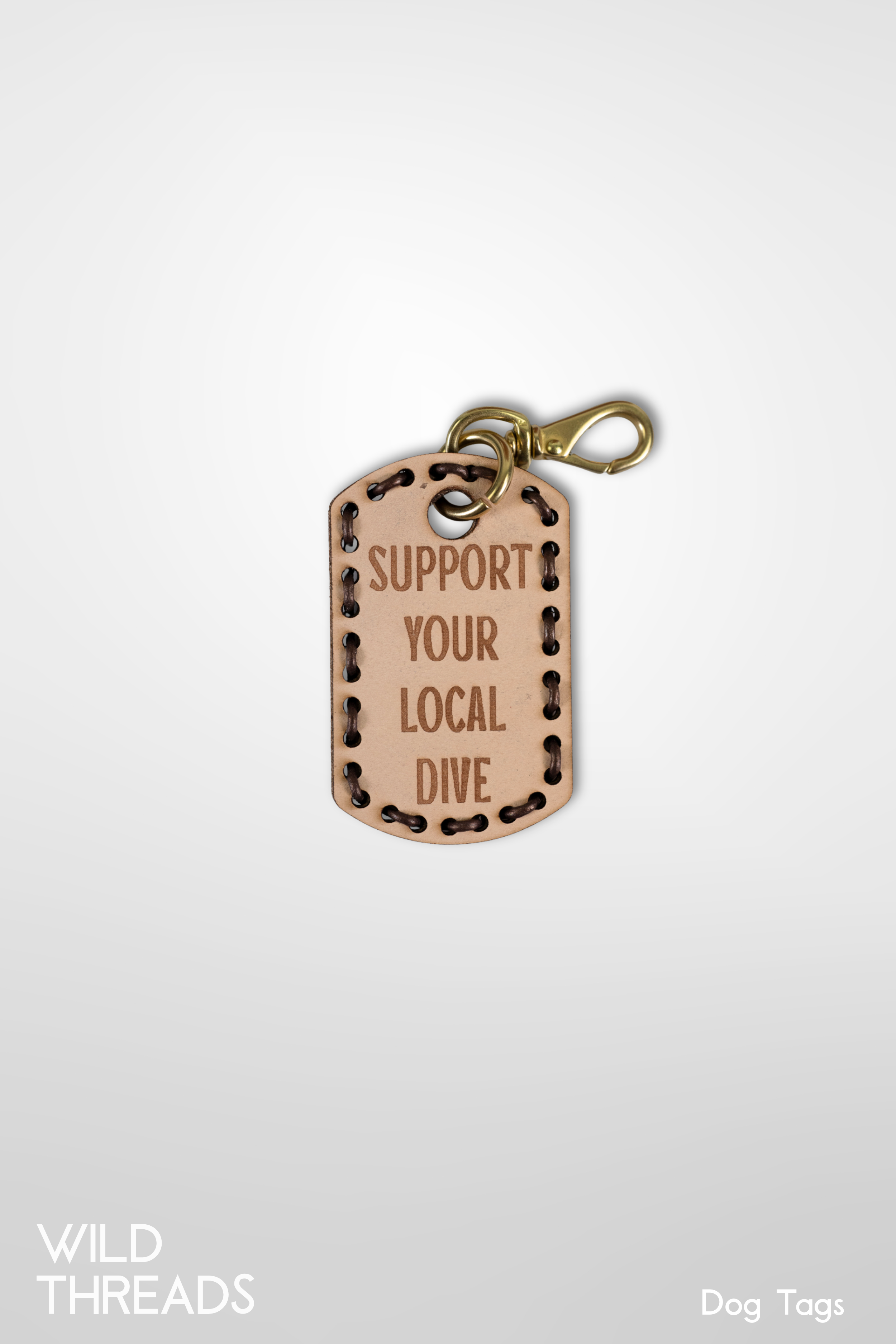 Support Your Local Dive - Dog Tag