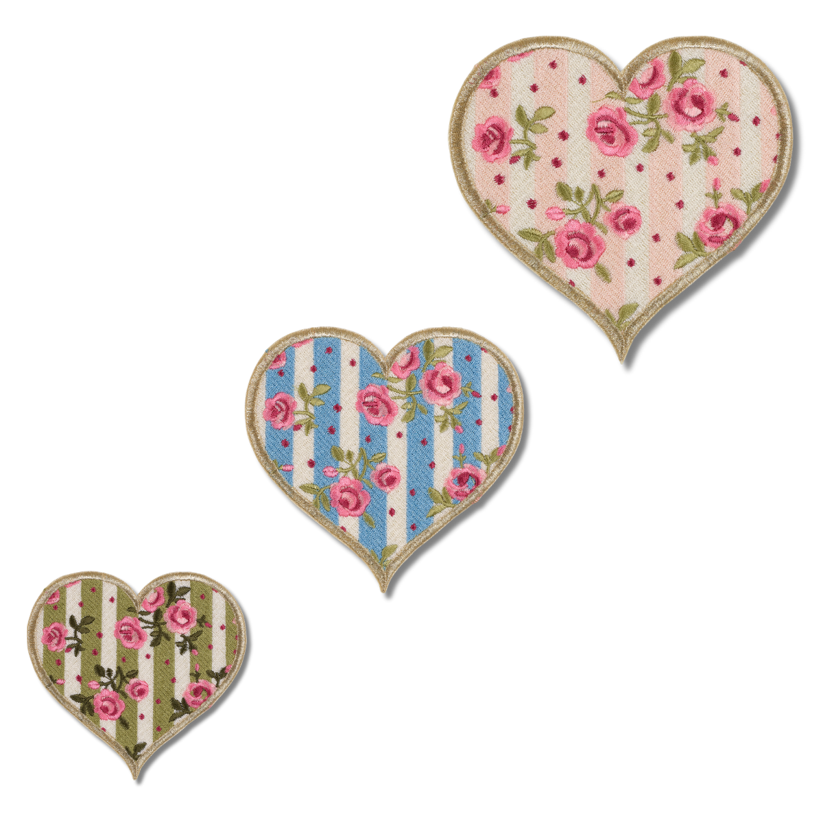 Floral Heart Patch
