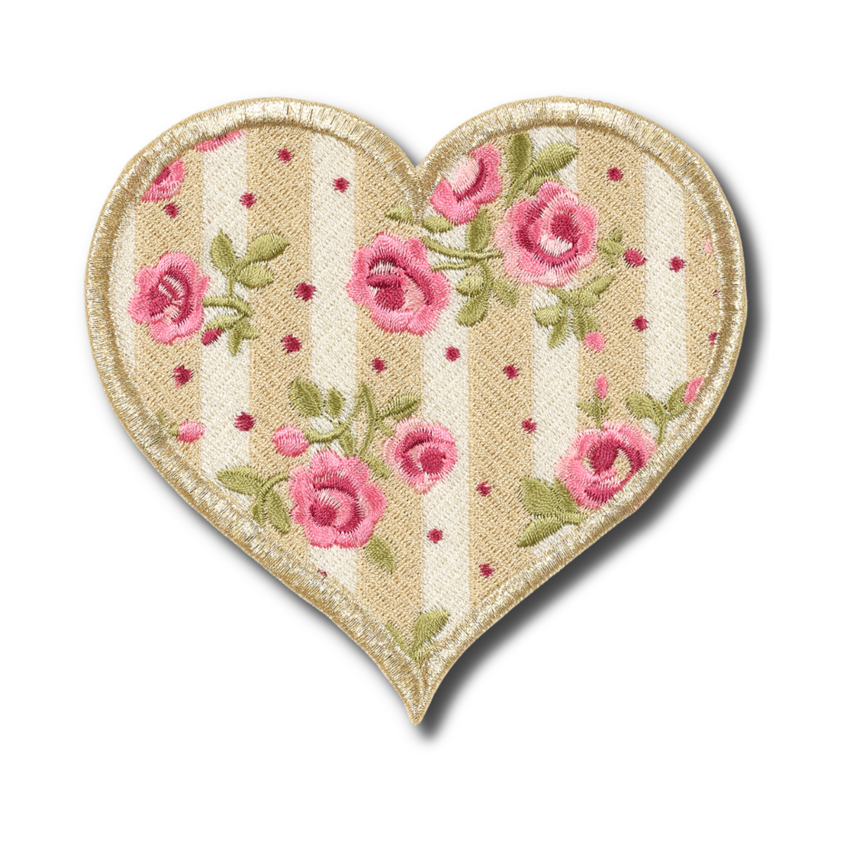 Floral Heart Patch
