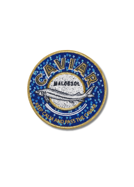Nautical Caviar Tin Patch