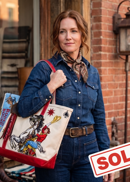 Trick Rider Vintage Tote