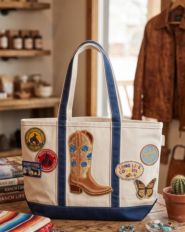 Cowgirl BooT Patch