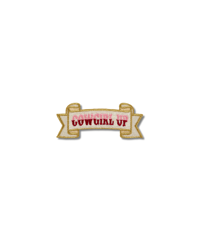 Cowgirl Up Patch